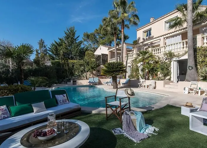 Villa Dans Villa Spa Hammam Sauna Piscine, 5 Chambres Juan-les-Pins